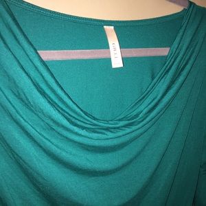 Turquoise top